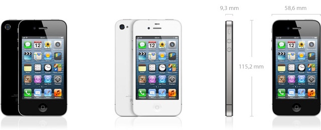 Spécifications iPhone 4 : Dimensions et poids