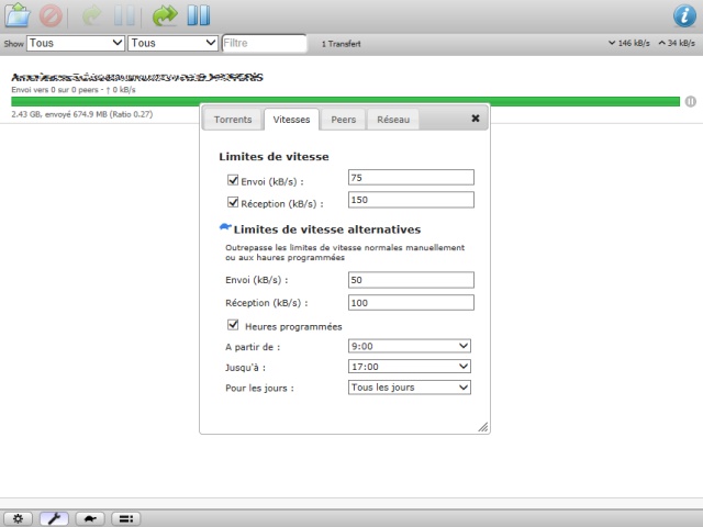 Transmission Interface Web FR