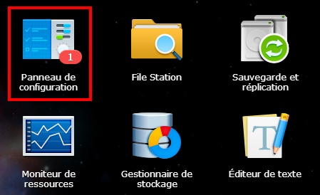 Panneau de configuration de DSM 5.1